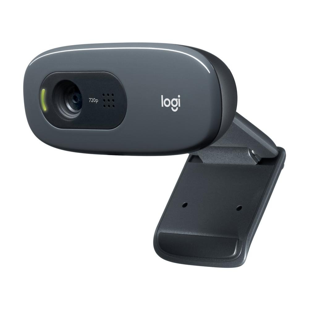 Webcam HD Logitech C270, 720p, 30 FPS, Microfone Integrado, USB 2.0 - 960-000694 -NAC